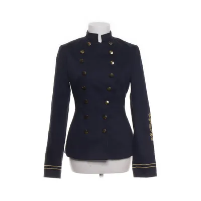 Jacka (Blå) från Sanne Alexandra Bomull, Elastan, Polyester