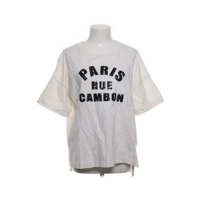 T-shirt (Wit) van Freequent Katoen