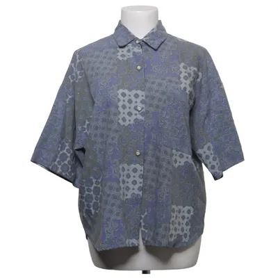Kurzarmhemd (Blau, Grau) von Wet Seal