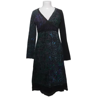 Kleid (Schwarz, Mehrfarbig) von 101 Idees Baumwolle