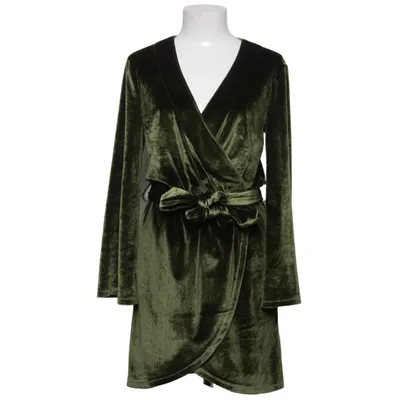 Wrap dress (Green) from ALIX Elastane, Viscose