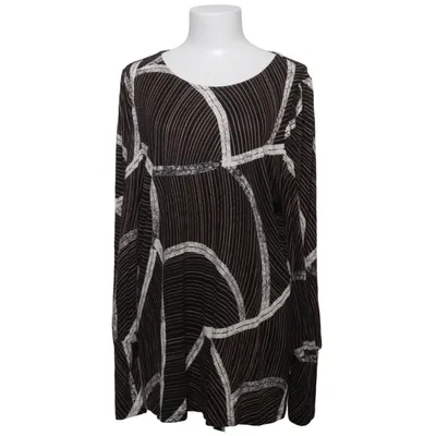 Långärmad t-shirt (Svart, Beige, Vit) från Fransa Elastan, Viskos
