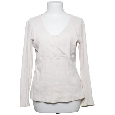 Haut d'allaitement (Blanc, Beige) de H&M Mama Coton, Élasthane