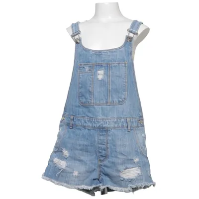 Salopette courte (Bleu) de Zara Girls Casual Collection Coton