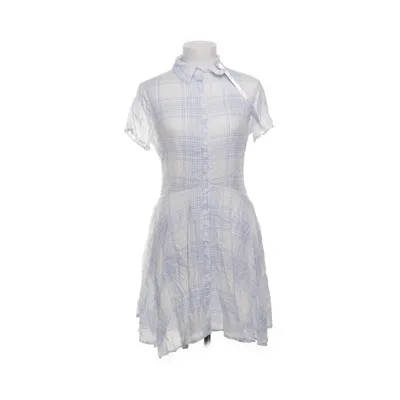 Skjortekjole (Hvid, Blå) fra Missguided Polyester, Viscose