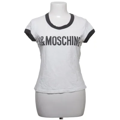 T-shirt (Wit, Zwart) van H&M x Moschino Katoen