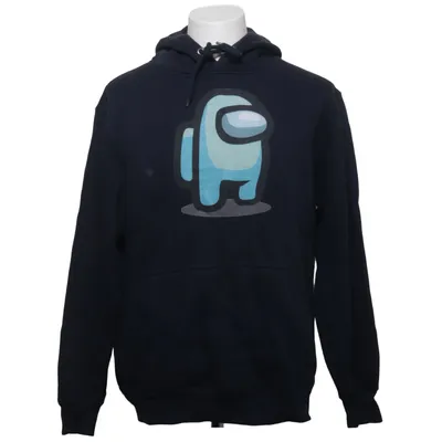 Sweat à capuche (Bleu) de Lane Seven Coton, Polyester