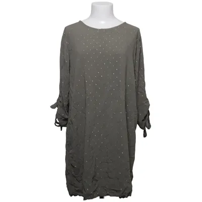 Dress (Green) from Loveli Metallic fiber, Viscose