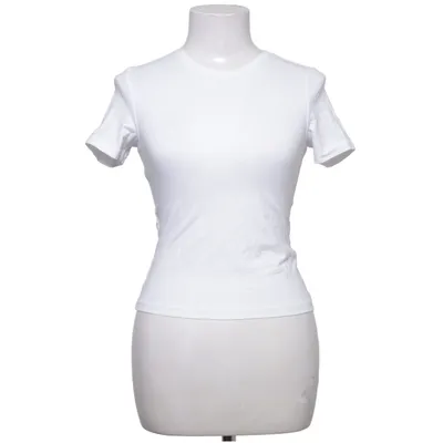 T-shirt (Wit) van Weekday Elastaan, Katoen