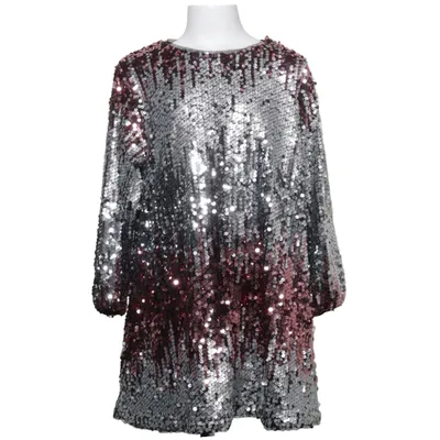 Jurk (Zilver, Roze, Zwart) van Rikka Polyester