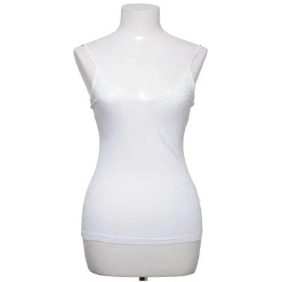 Tank Top (White) from Blaumax Modal, Silk