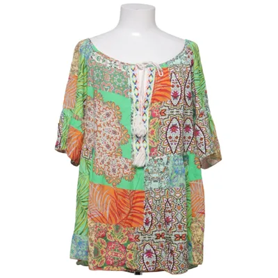 Top (Green, Multicolored) from Made in italy Viscose