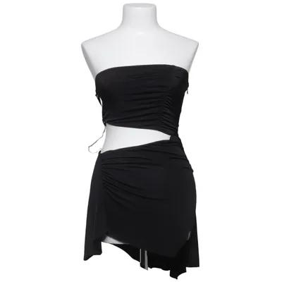 anthropologie long black dress Anthropologie Maeve Sheer Side Slit Dress Body Con Size S Black – Finds For  You main image 1