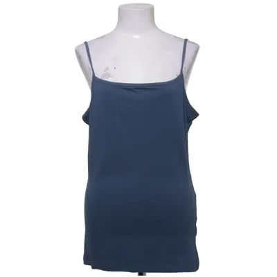 Tank Top (Blue) from Mikado Cotton, Elastane