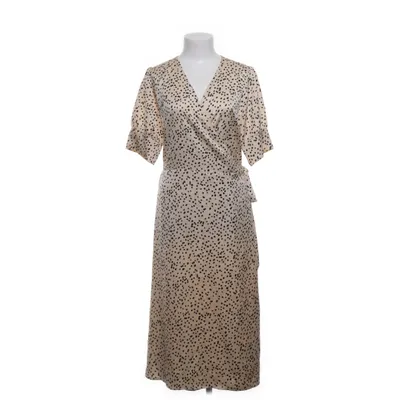 Omlottklänning (Beige, Svart) från Neo Noir Polyester
