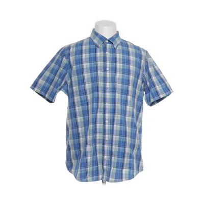 Short sleeve shirt (Blue, Multicolored) from Human Nature Cotton