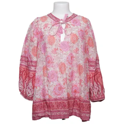 Blouse (Pink, Orange, Multicolored) from Indiska Cotton