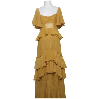 Jurk (Geel) van ASOS Design Polyamide, Polyester