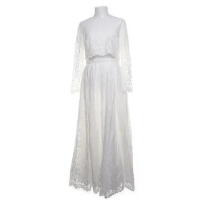 Klänning (Vit) från Asos Bridal Bomull, Polyamid, Polyester