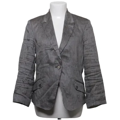 Blazer (Grijs, Wit) van Expresso Katoen, Linnen, Polyamide