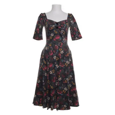 Dress (Black, Multicolored) from Collectif Vintage Cotton, Elastane
