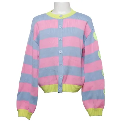 Cardigan (Blå, Pink, Gul) fra Billieblush Akryl