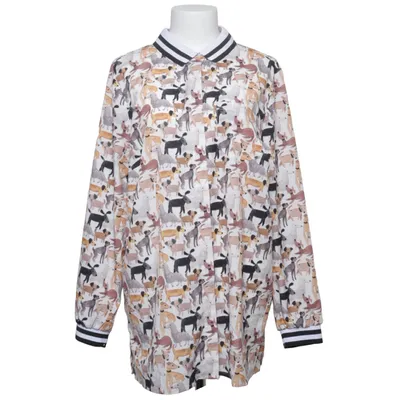 Blouse (Blanc, Multicolore) de Eloquii Polyester