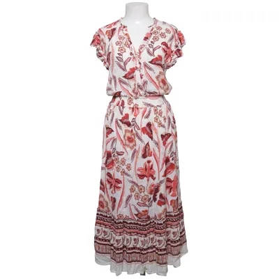 Maxi dress (White, Red, Multicolored) from Next Viscose