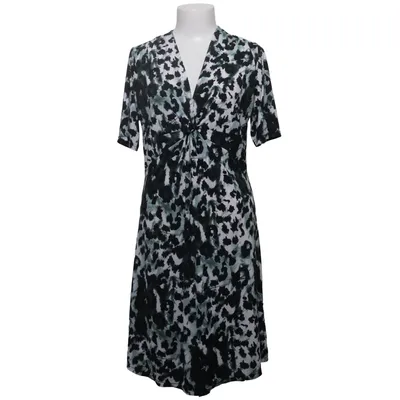 Jurk (Zwart, Wit, Groen) van Antea Elastaan, Polyester