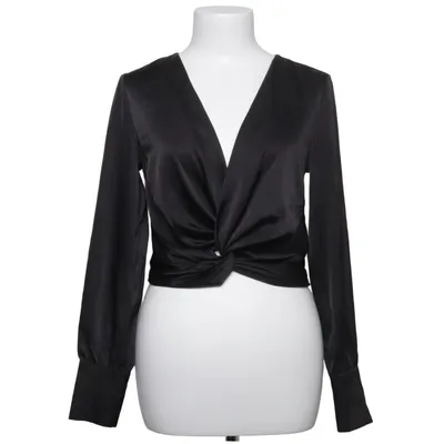 Blouse portefeuille (Noir) de Bik Bok Élasthane, Polyester
