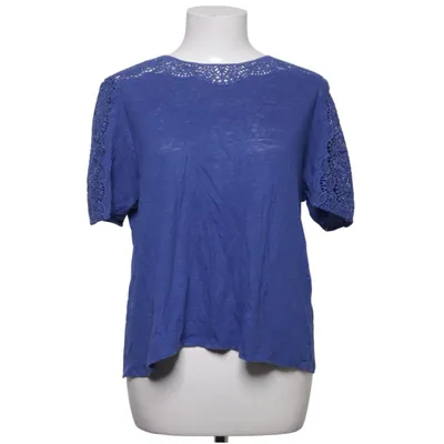 Top (Blå) fra Sézane Linned, Polyester