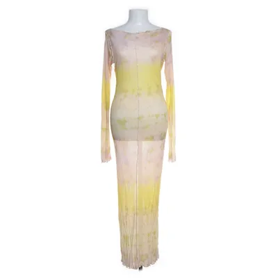 Maxi dress (Yellow, Multicolored) from H&M Innovation Colour Story