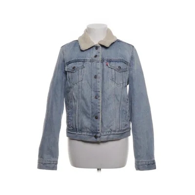 Fodrad jeansjacka (Blå, Beige) från Levi Strauss & Co Bomull, Pälsimitation