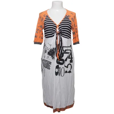 Maxi dress (White, Orange, Black) from Pianura Studio Elastane, Viscose
