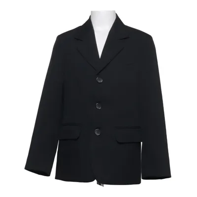 Blazer (Noir) Polyester, Laine