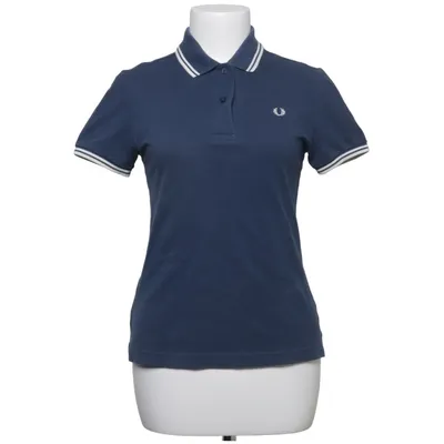 Poloshirt (Blauw) van Fred Perry Katoen, Elastaan