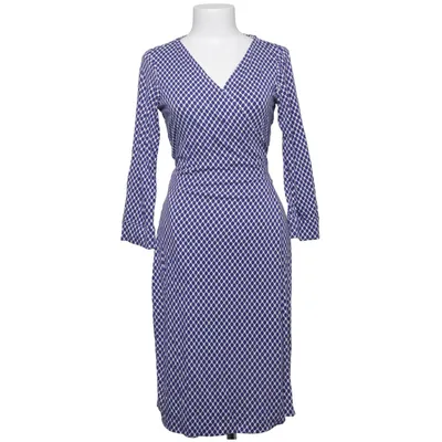 Omlottklänning (Blå, Vit) från Diane von Furstenberg Elastan, Viskos