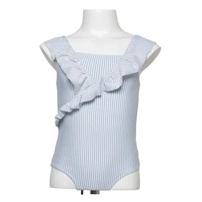 Badpak (Blauw, Wit) van H&M Elastaan, Polyamide, Polyester