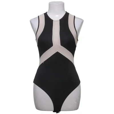 Body (Svart, Beige) från Topshop Elastan, Polyester