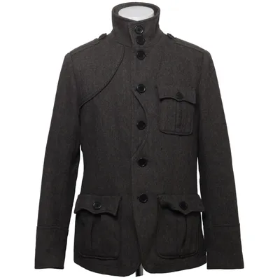 Jacket (Gray) from H&M Acrylic, Polyester