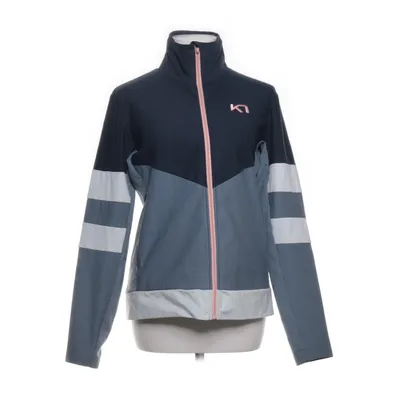 Träningsjacka (Blå, Grå, Vit) från Kari Traa Elastan, Polyester, Ull