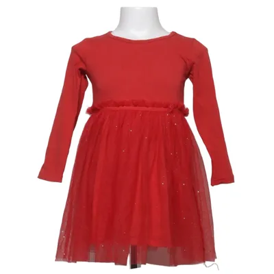Robe (Rouge) de H&M Baby Coton, Élasthane, Polyester