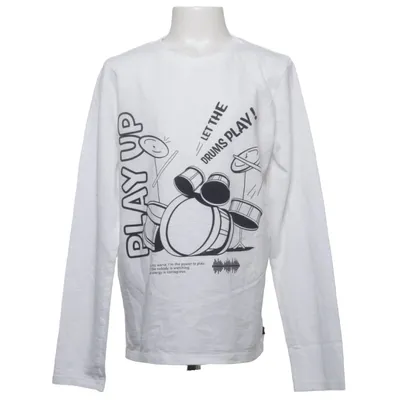 Långärmad t-shirt (Vit) från Okaïdi