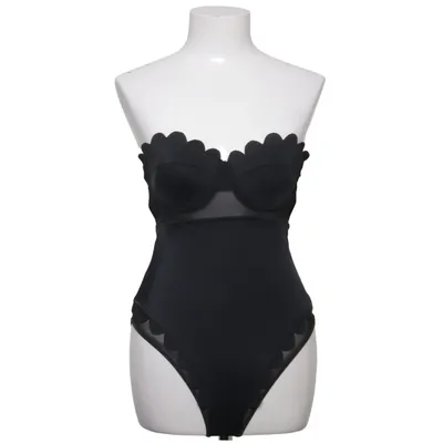 Maillot de bain une pièce (Noir) de ASOS Swim Élasthane, Polyamide, Polyester