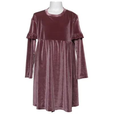 Dress (Pink) from Uniq Mini Elastane, Polyester