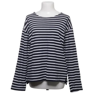 Lange mouwen shirt (Zwart, Wit) van Mantis Organisch katoen