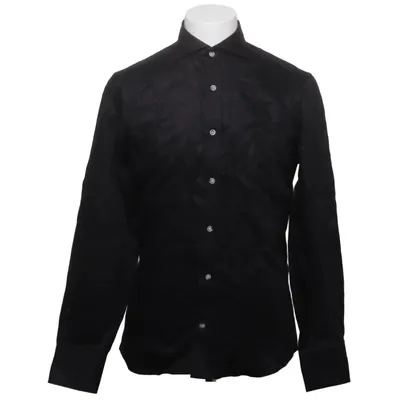 Shirt (Zwart) van Tailor Store Linnen