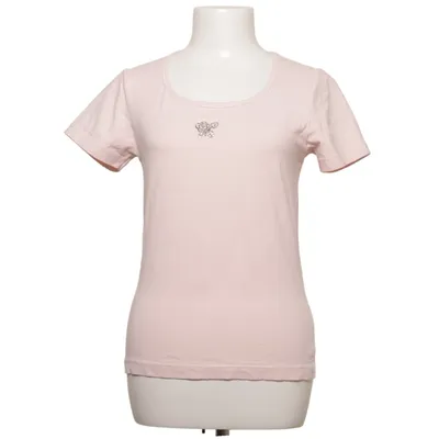 T-shirt (Pink) from Flash Basic Cotton, Elastane