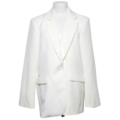 Blazer (Weiß) von Attentif Elasthan, Polyester