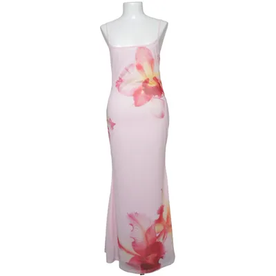 Maxi jurk (Roze, Meerkleurig) van Shein Elastaan, Polyester